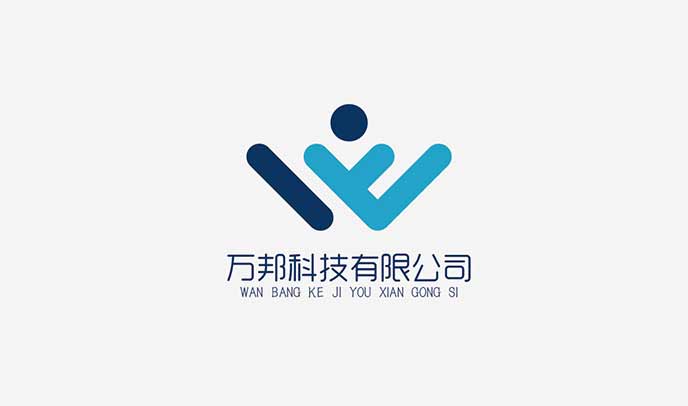 萬邦科技有限公司LOGO标志(zhì)設計|轉型創會徽标設計